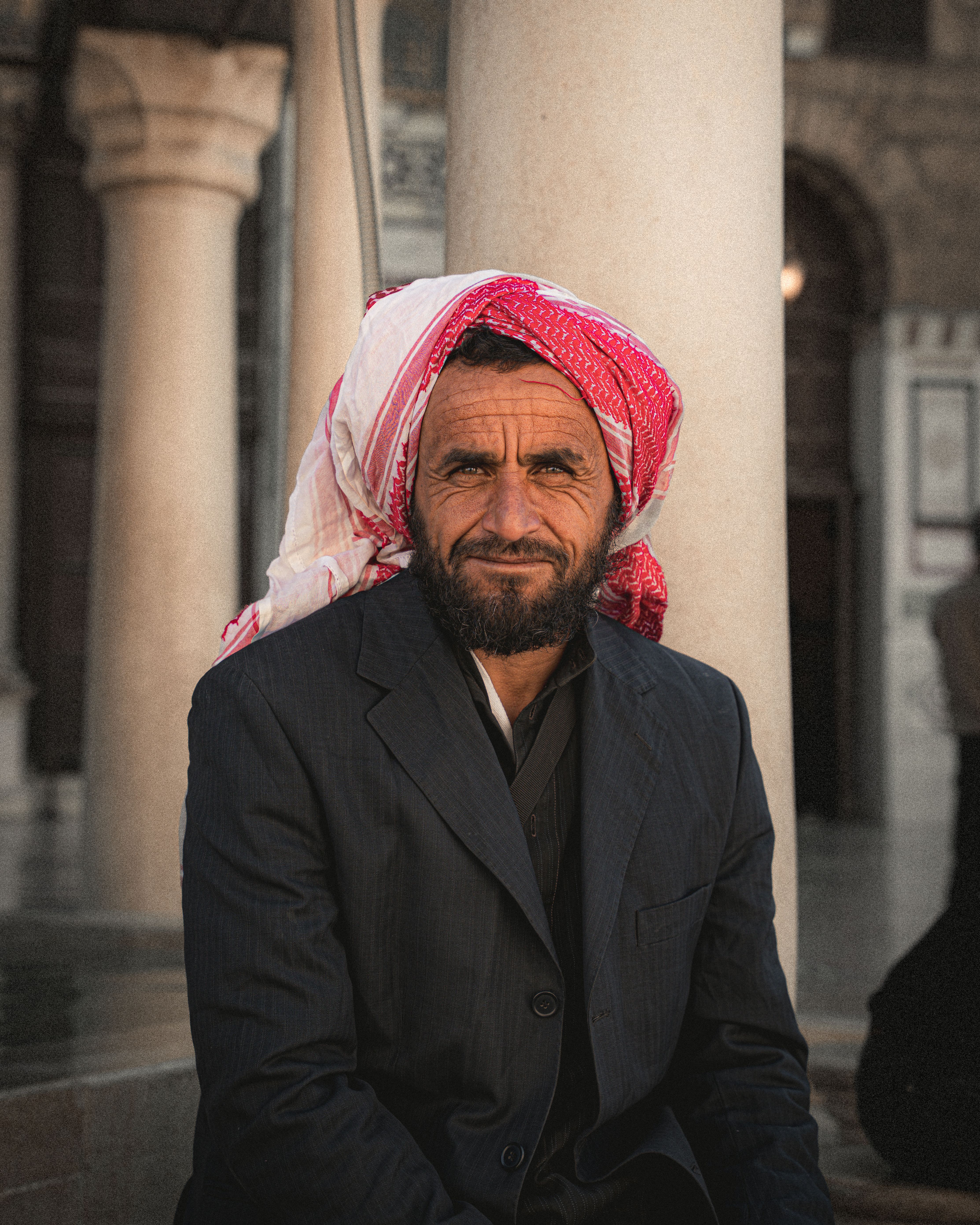 Middle Eastern Man in Traditional Attire Outdoors · Free Stock Photo