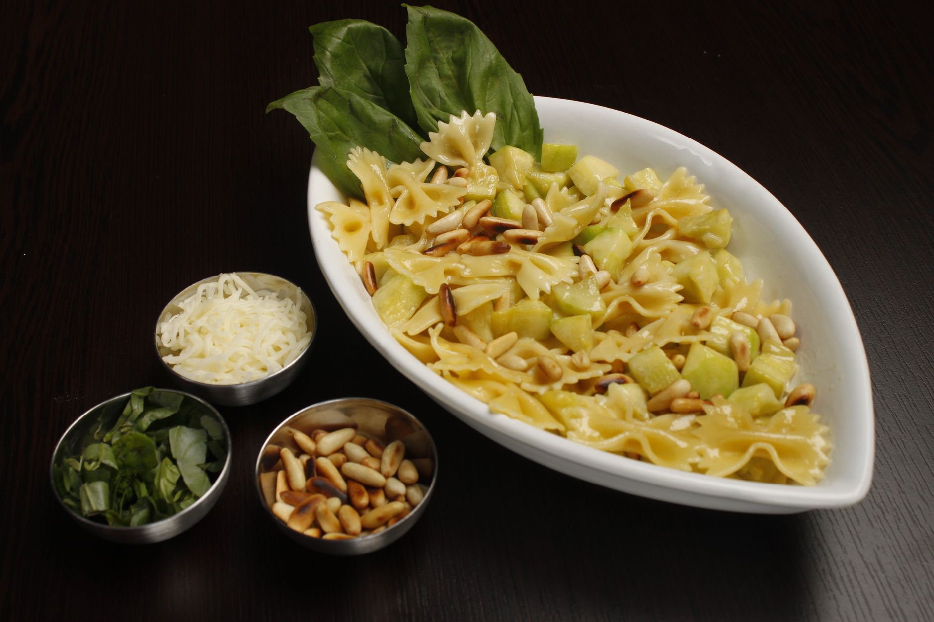 Pasta casera bien preparada Plato de pasta perfectamente cocida y deliciosa