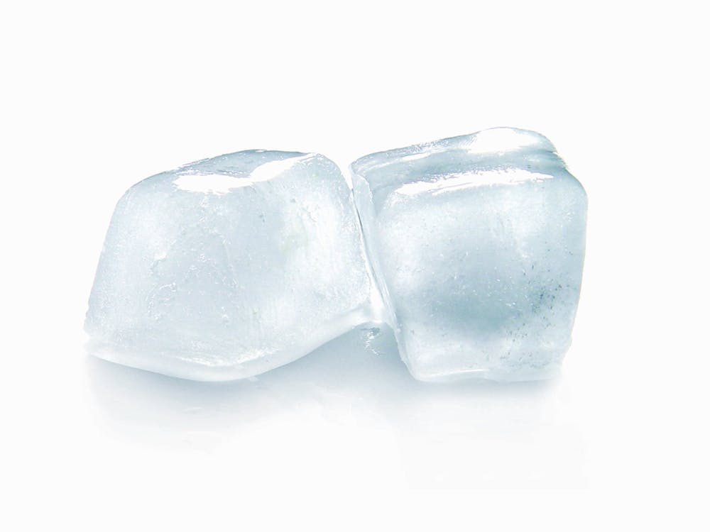 Free Two Ice Cubes Stock Photo