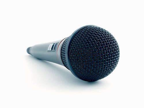 Gratis Foto Close Up Mikrofon Foto Stok
