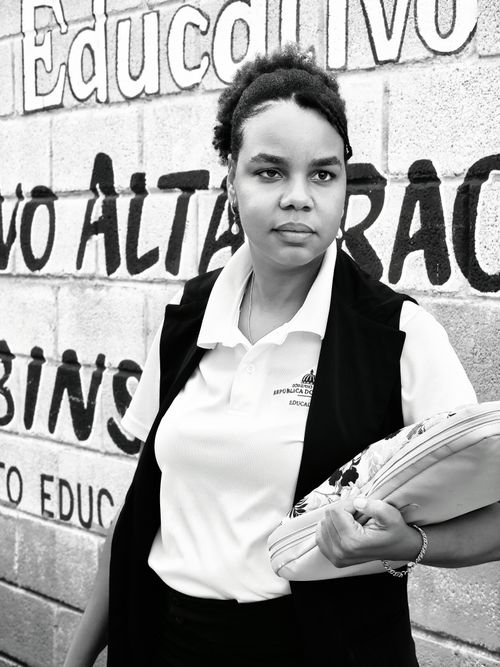 Free A thoughtful expression captured in black and white, highlighting urban youth culture. Stock Photo