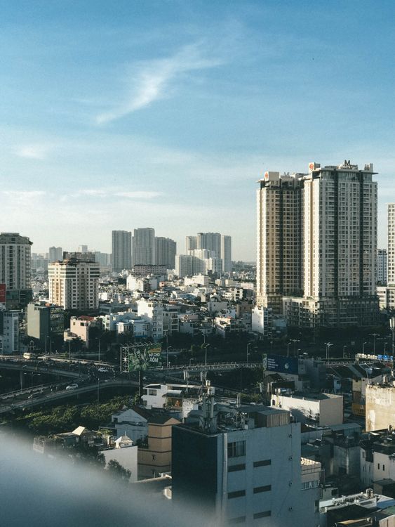 Urban Cityscape of High-Rise Buildings · Free Stock Photo