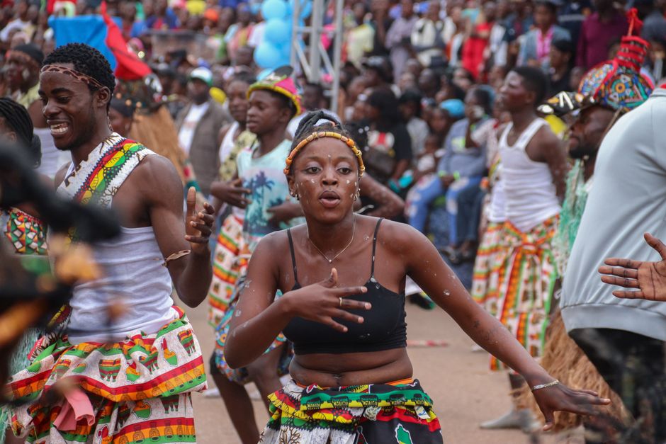 African cultural dance celebration