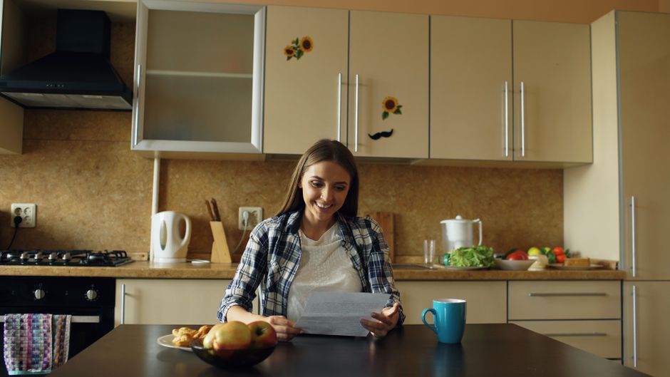 kitchen counter routine setup cozy home lifestyle photo 1