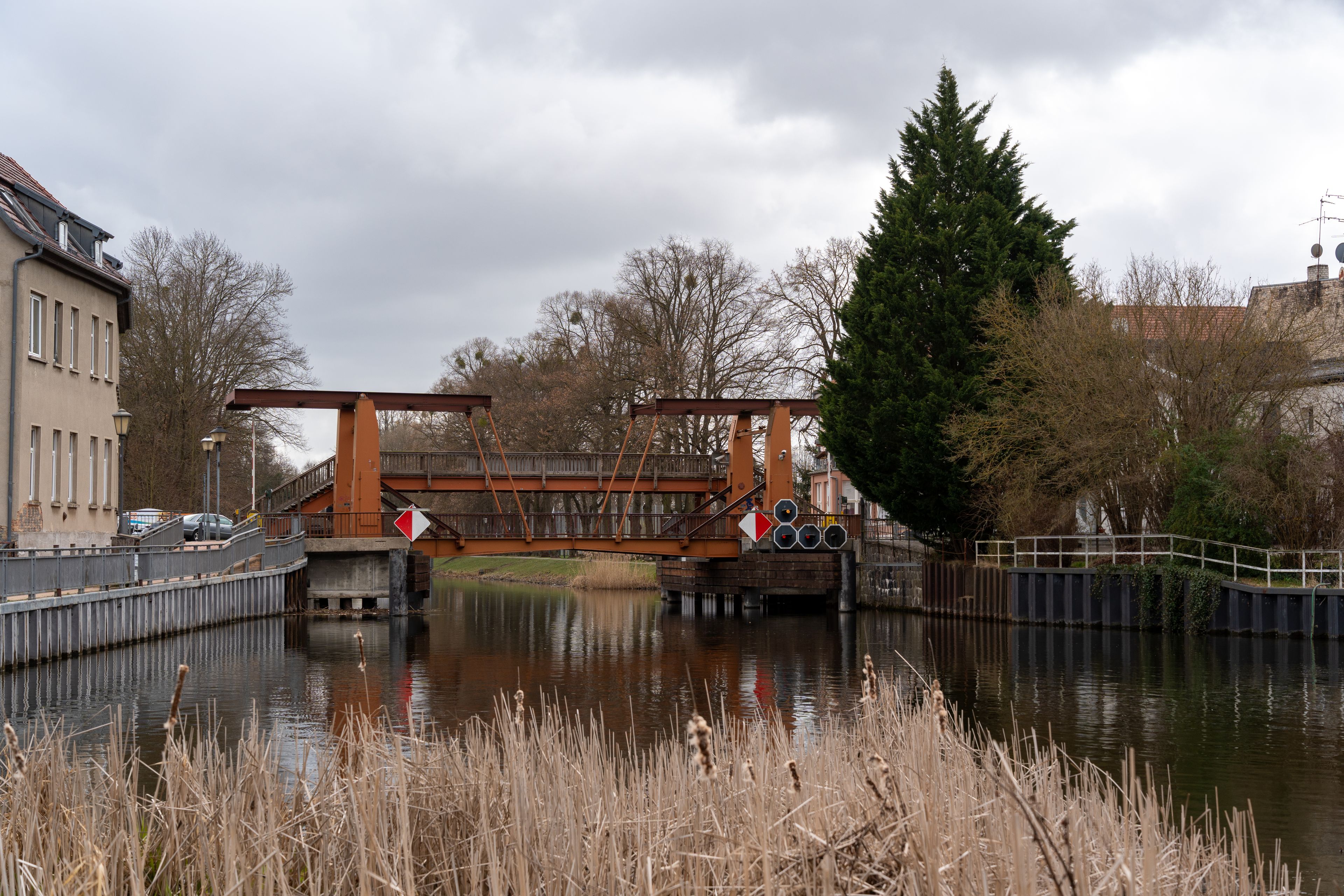 Brandenburg an der Havel river waterfront