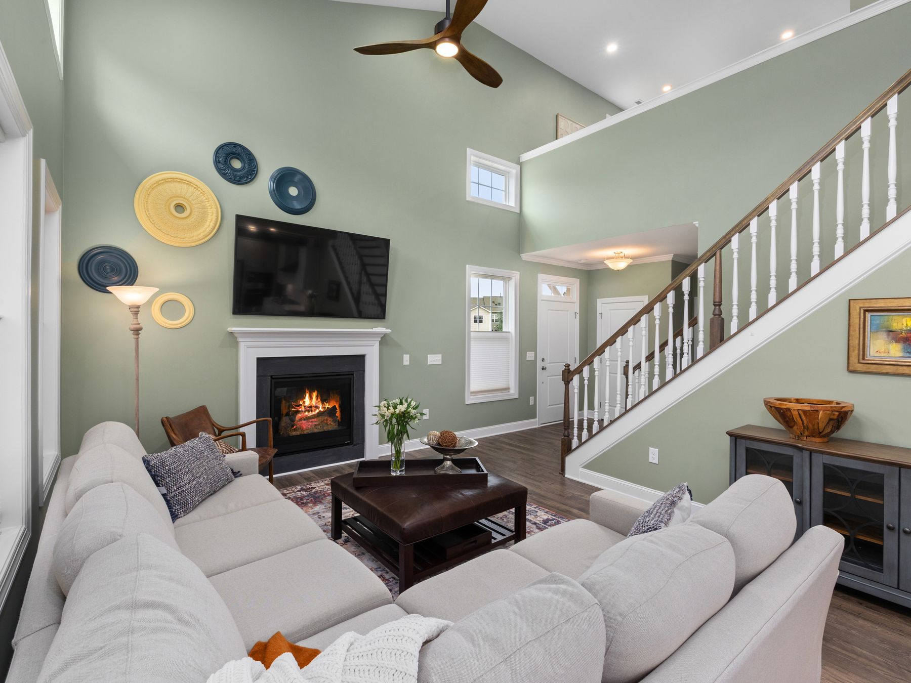 Merriott — professional movers carrying furniture on a house move
