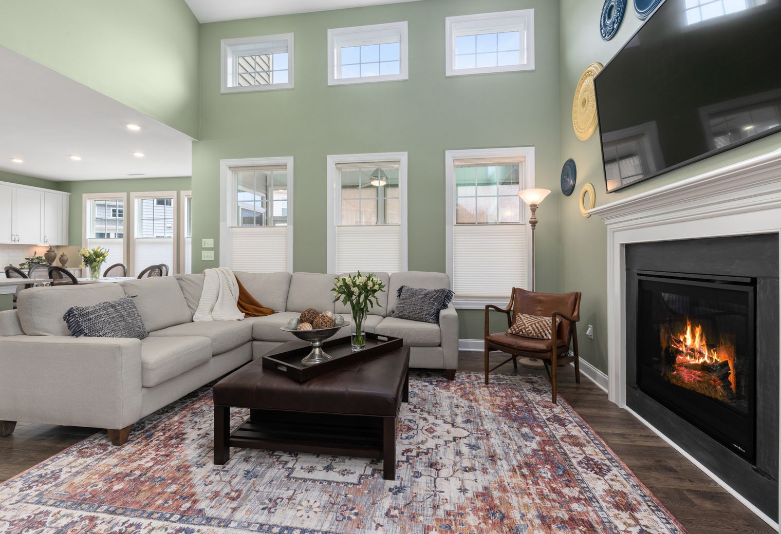 Interior Painting in Mitcham — surfaces prepped and cut in by hand