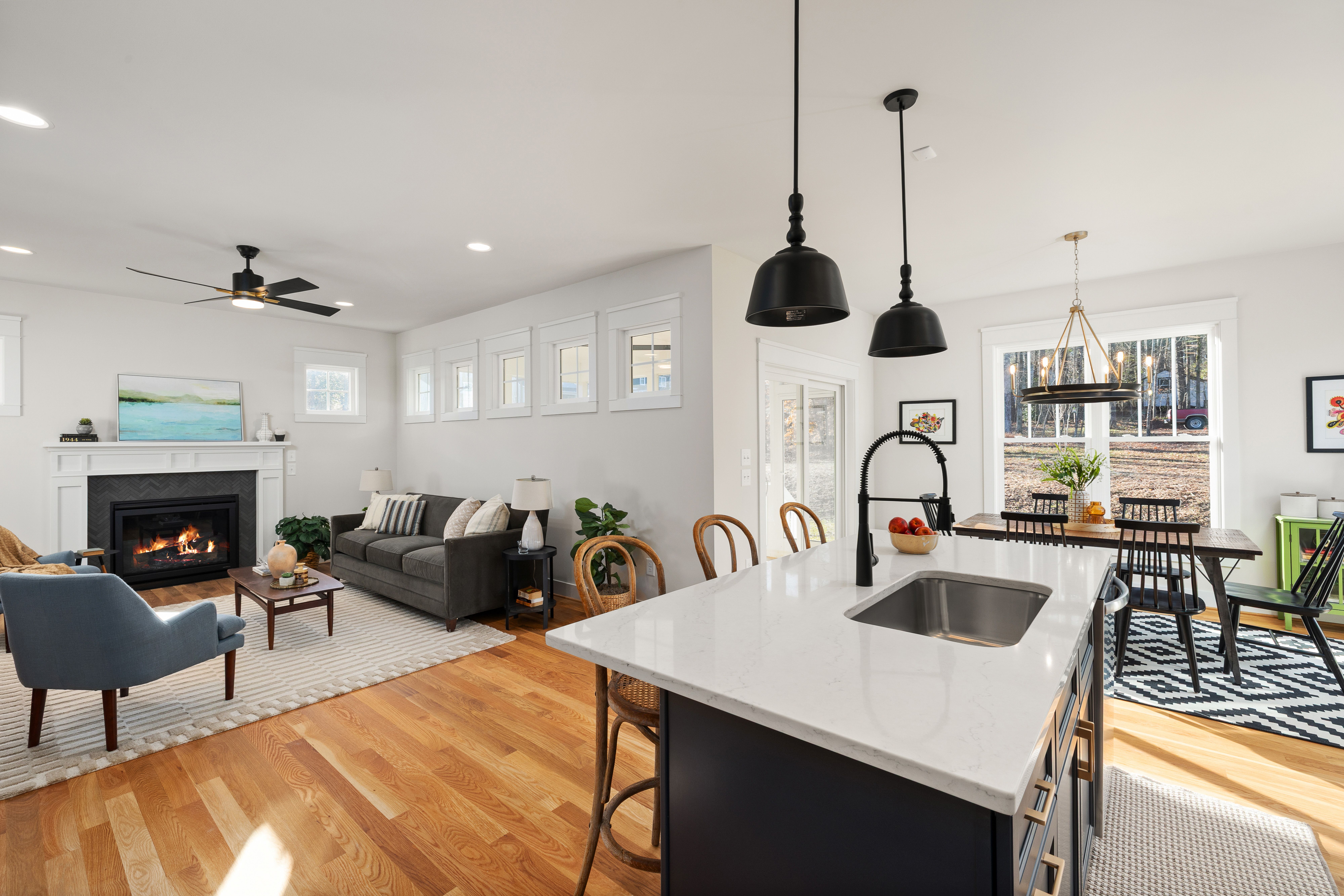 Ardersier — professional movers carrying furniture on a house move