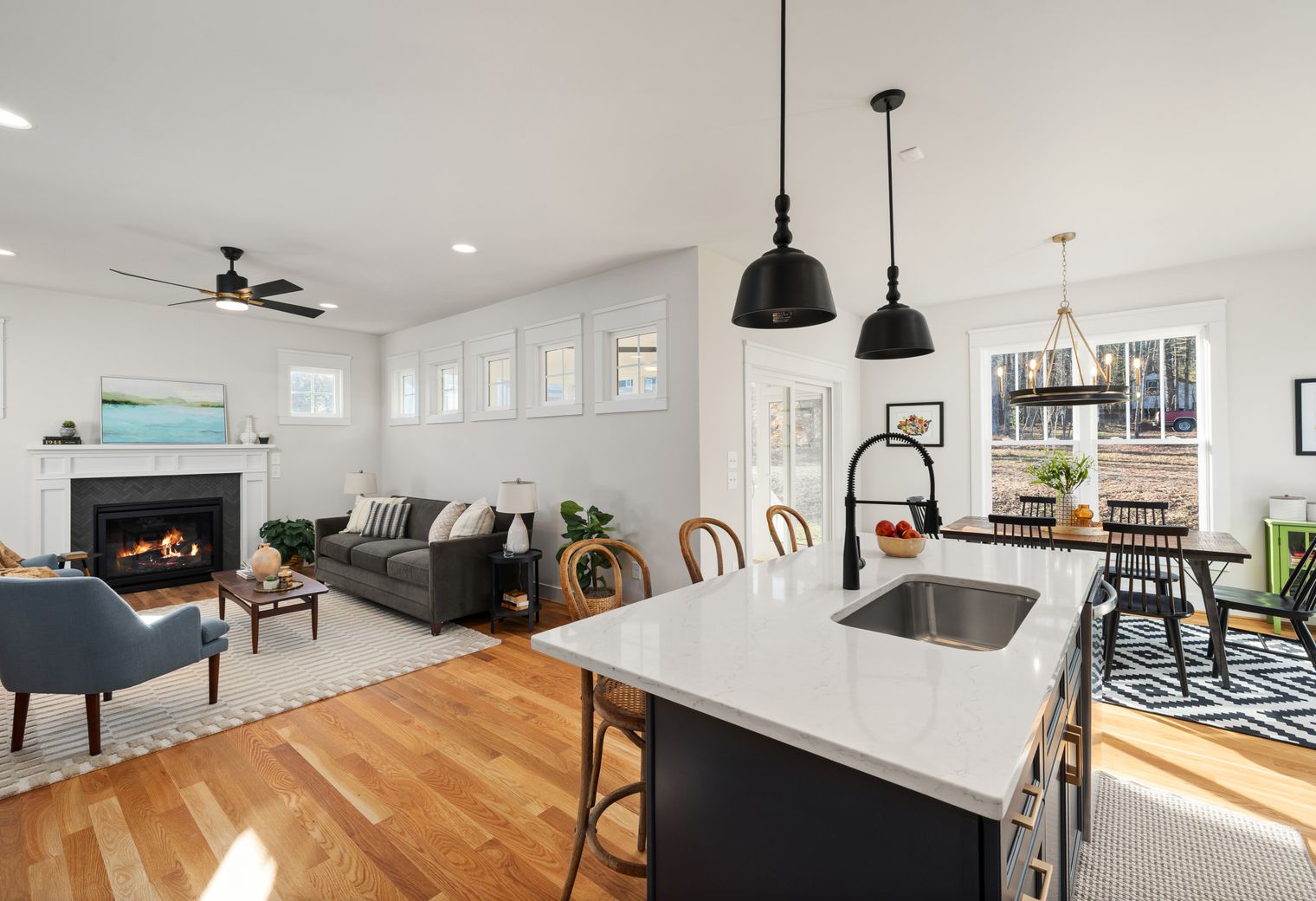 Ardersier — professional movers carrying furniture on a house move