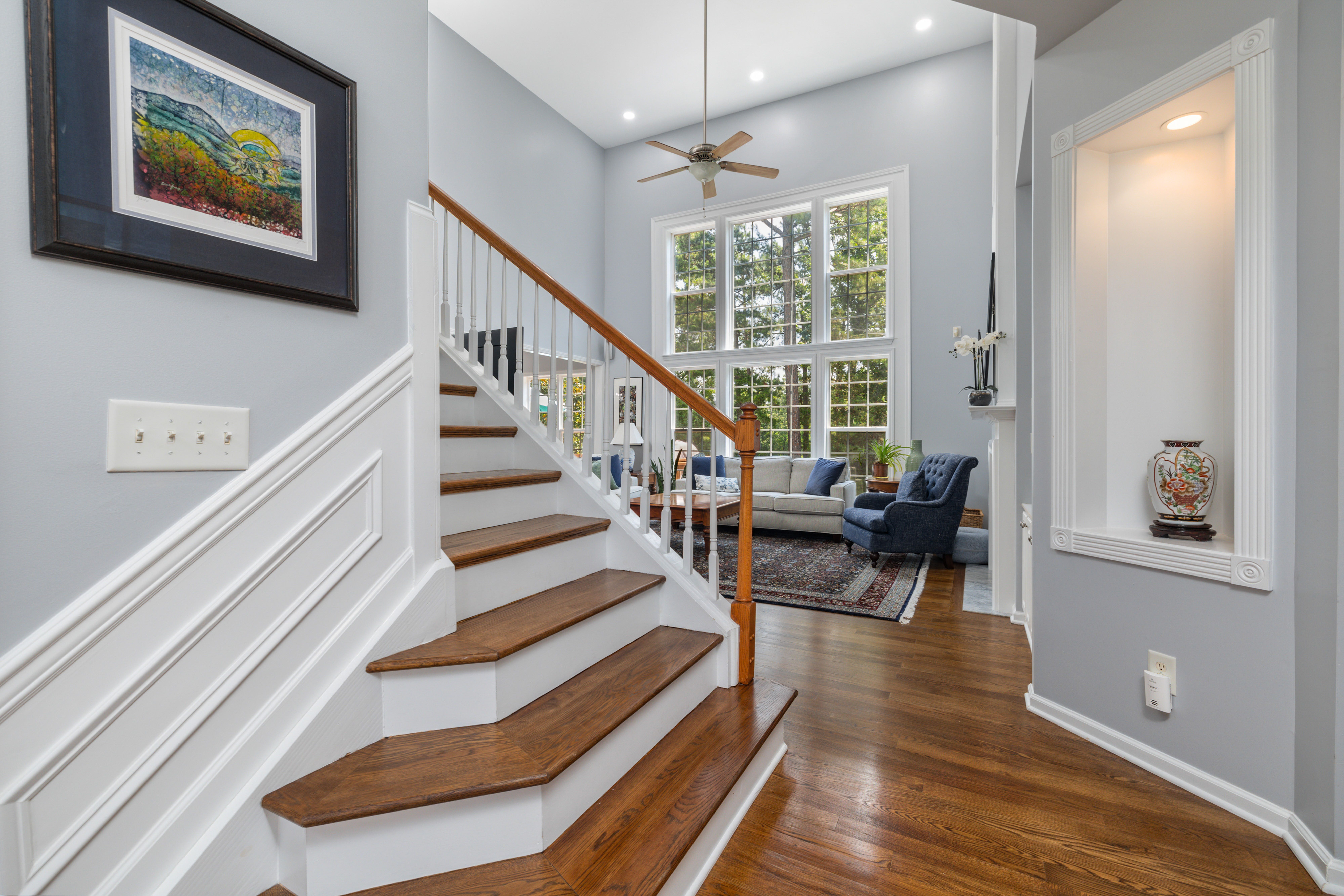 Masonry and Render Painting in Barnes — careful masking before painting begins
