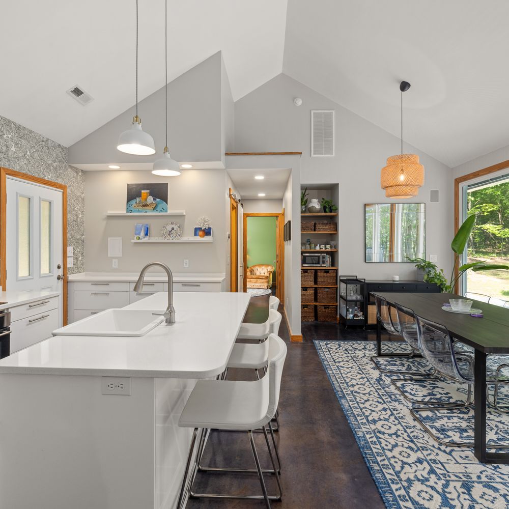 House Painting in Hampton — surfaces prepped and cut in by hand