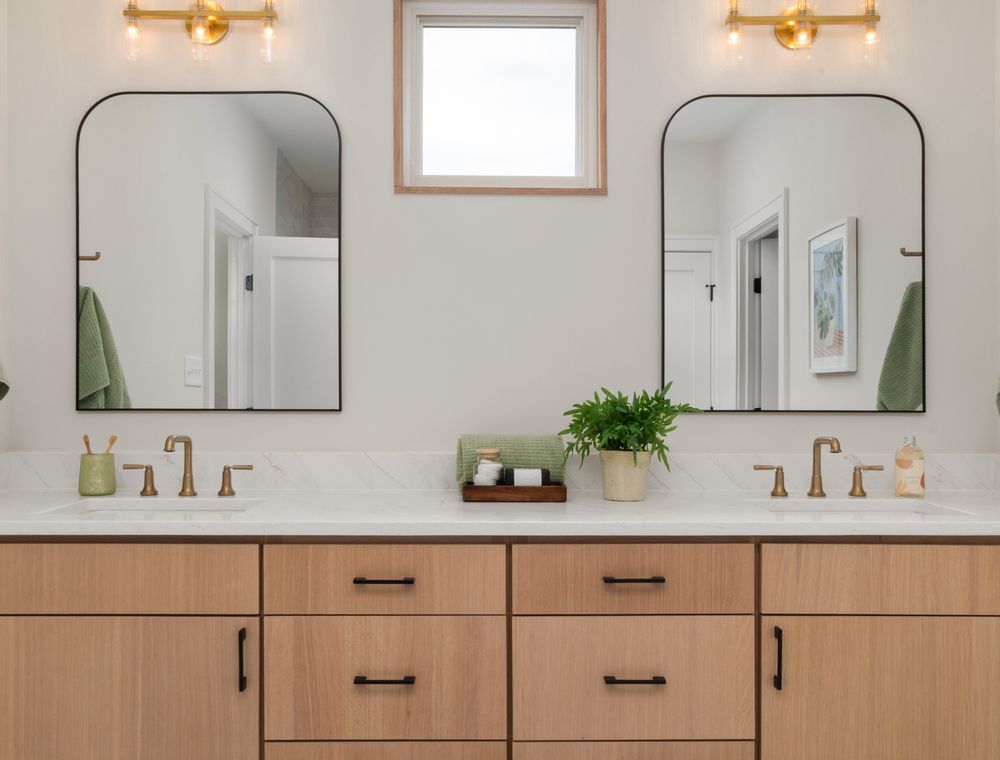 Bathroom lighting design vanity LED mirror Palm Springs