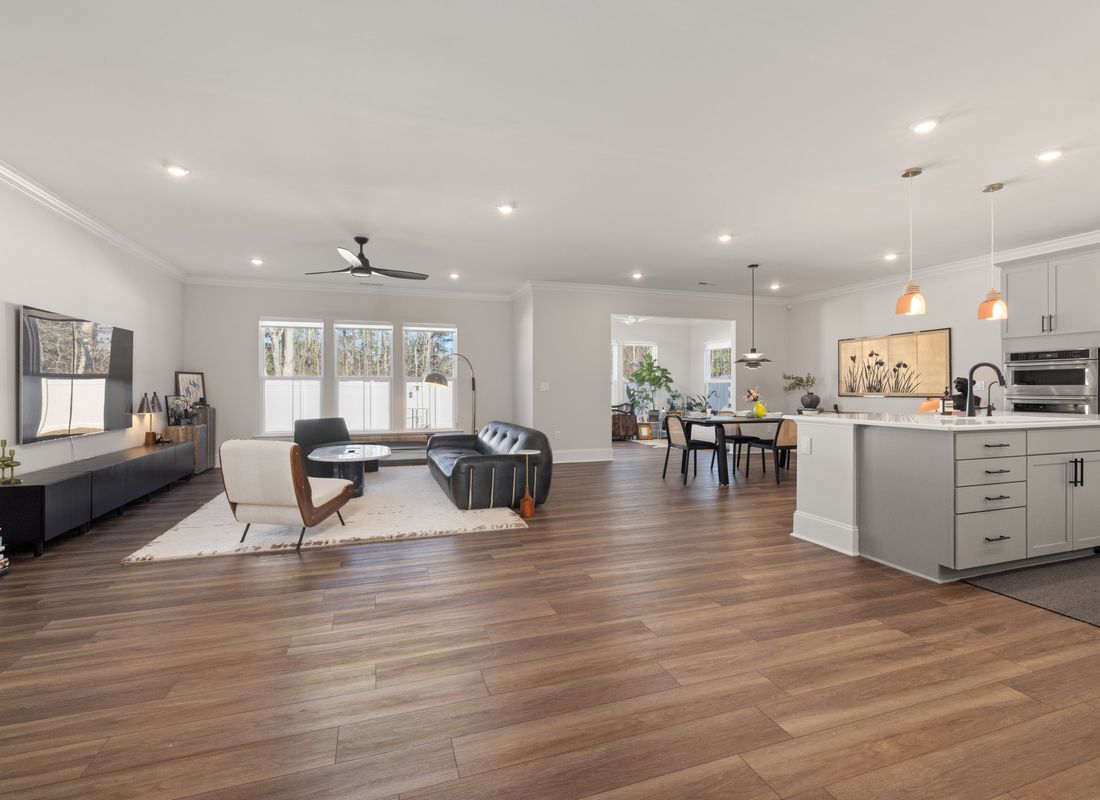 Large open concept kitchen remodel in an Orange County home