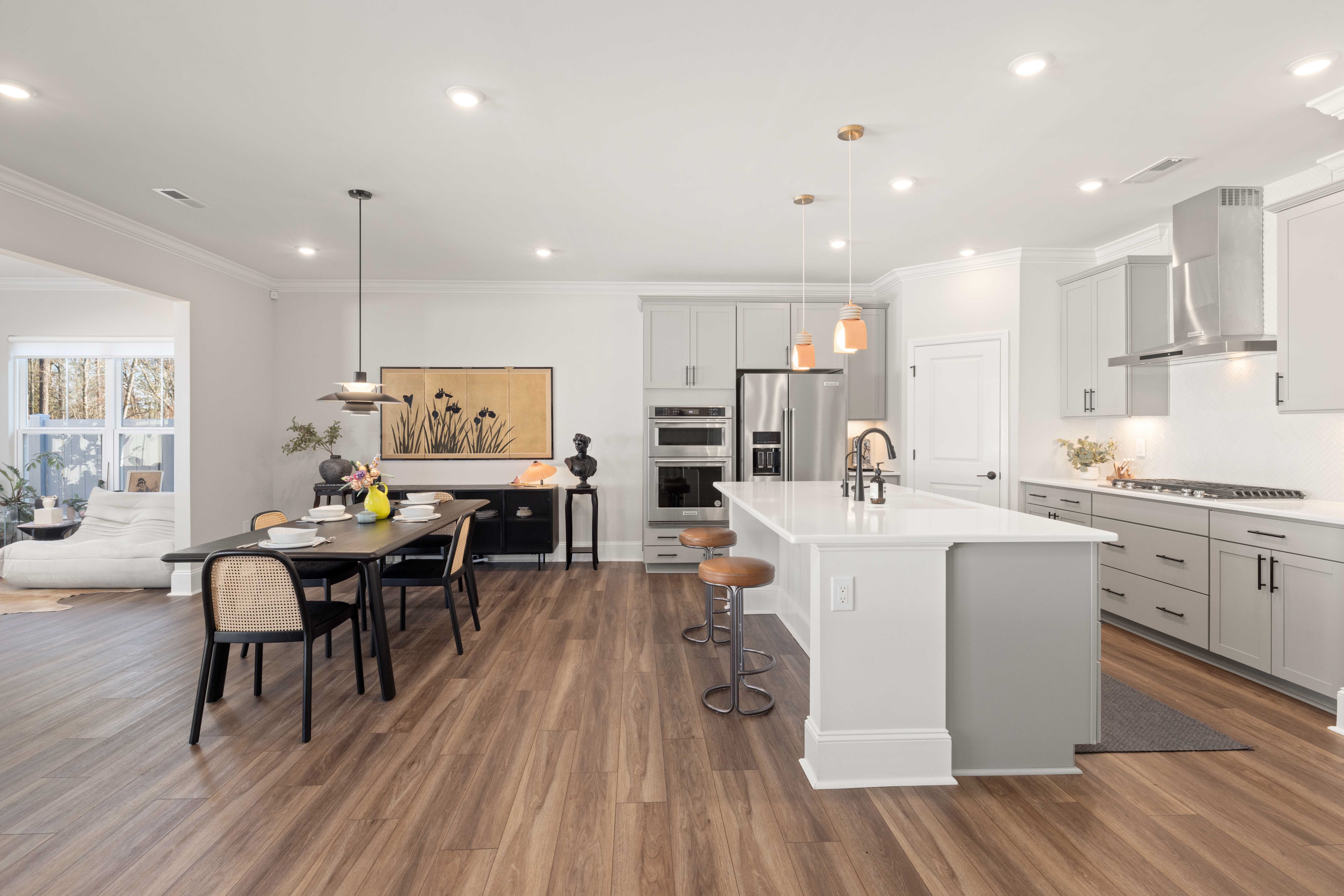 Kitchen Spraying in The Hale — the finished result after a professional repaint