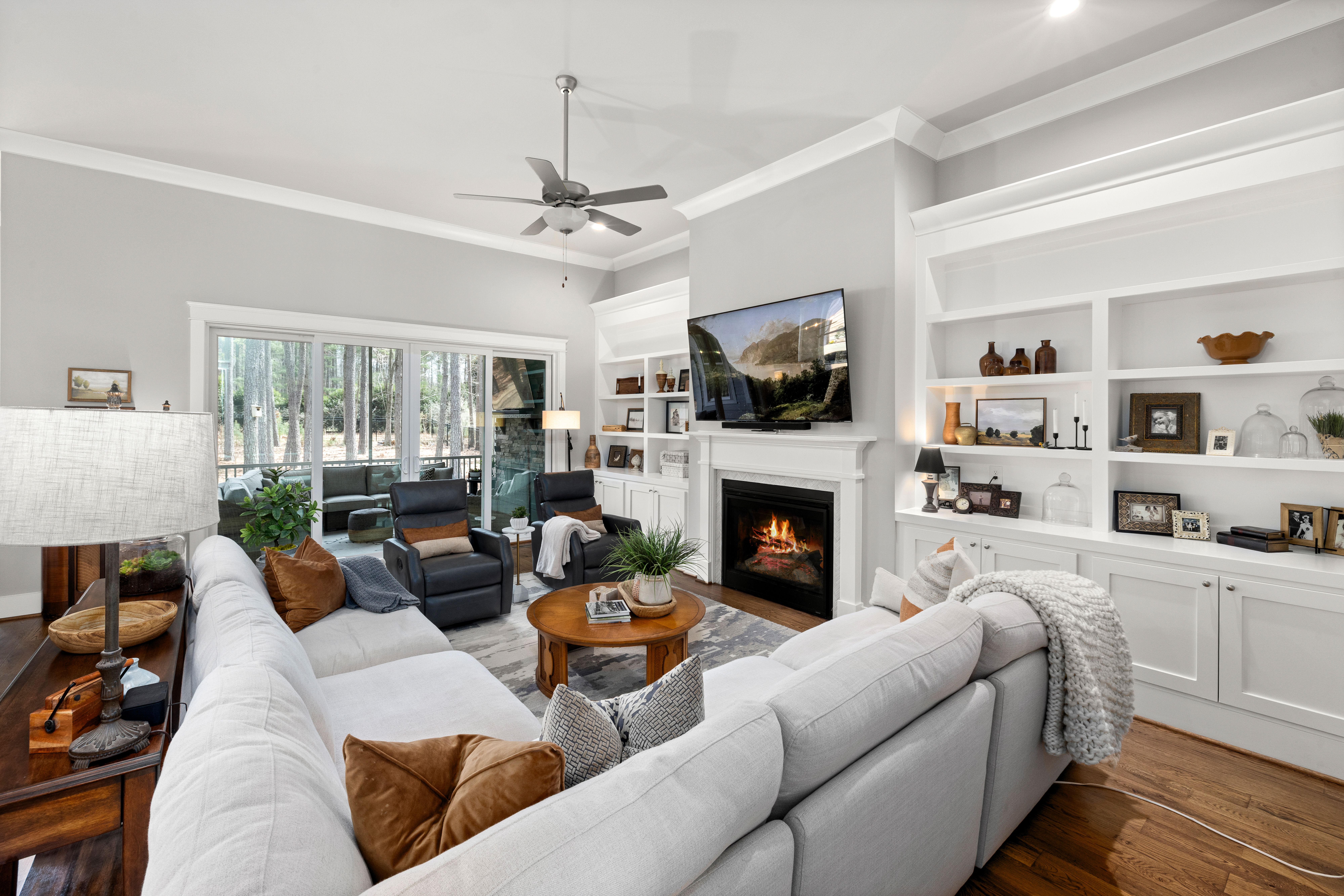 Machen — professional movers carrying furniture on a house move