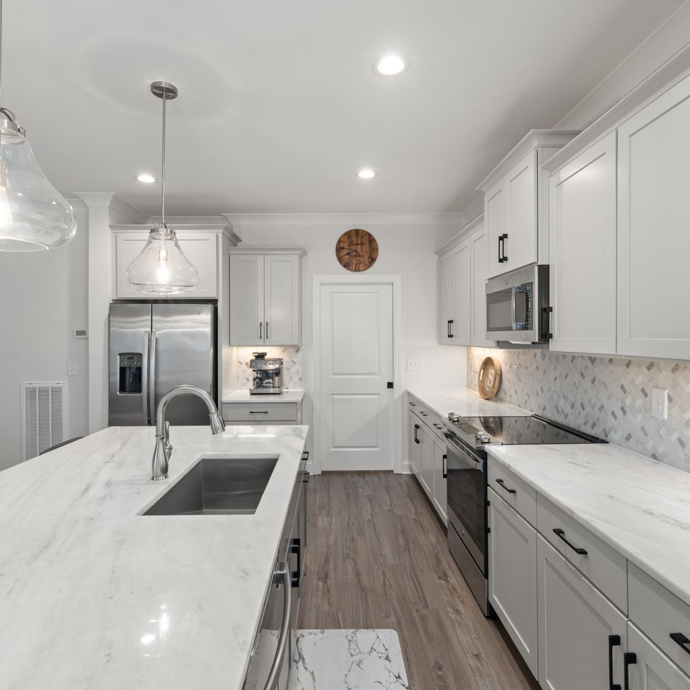 Kitchen Spraying in Stratford City — a freshly painted, spotless finish