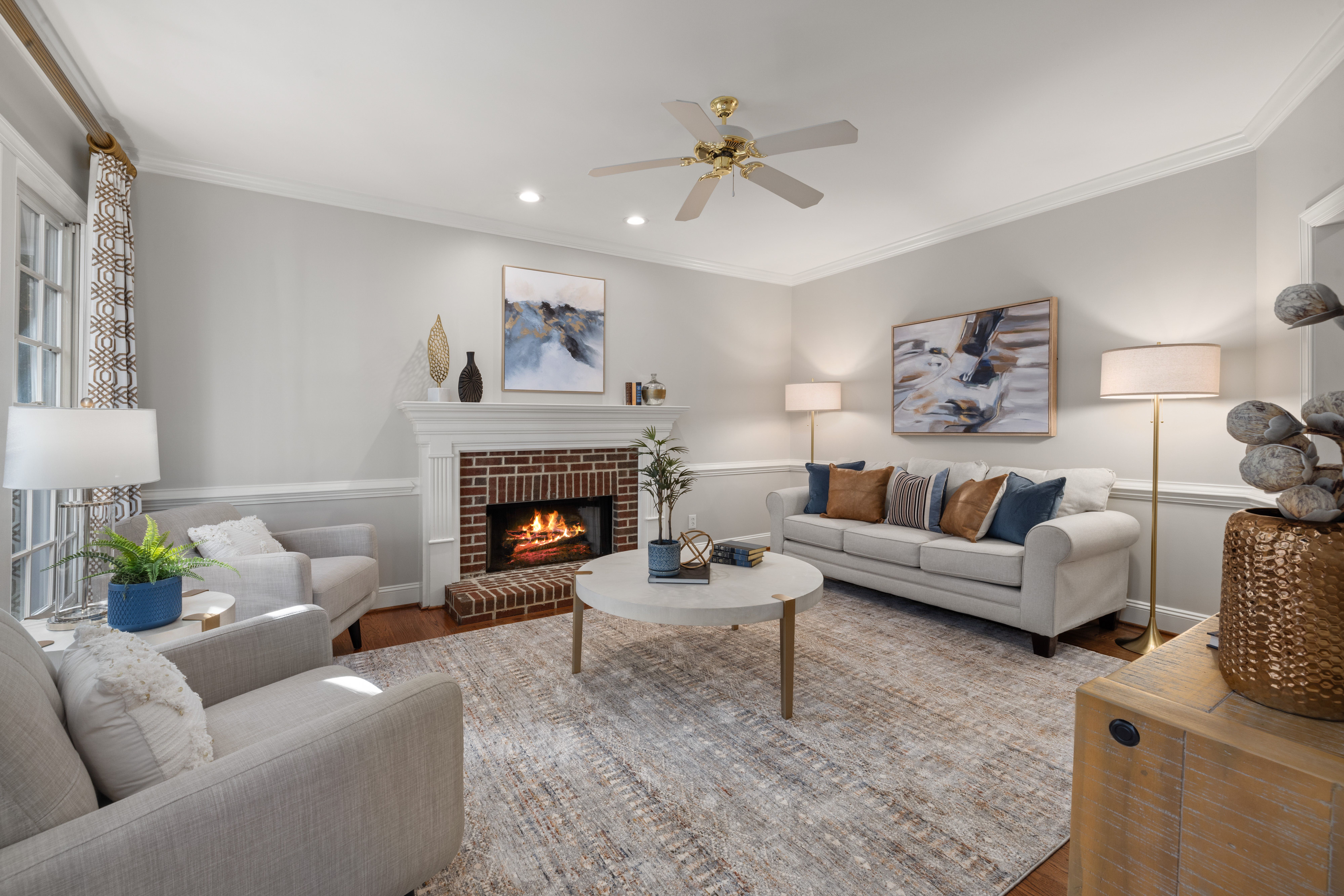 Well-maintained home exterior with clean landscaping and an inviting front entrance