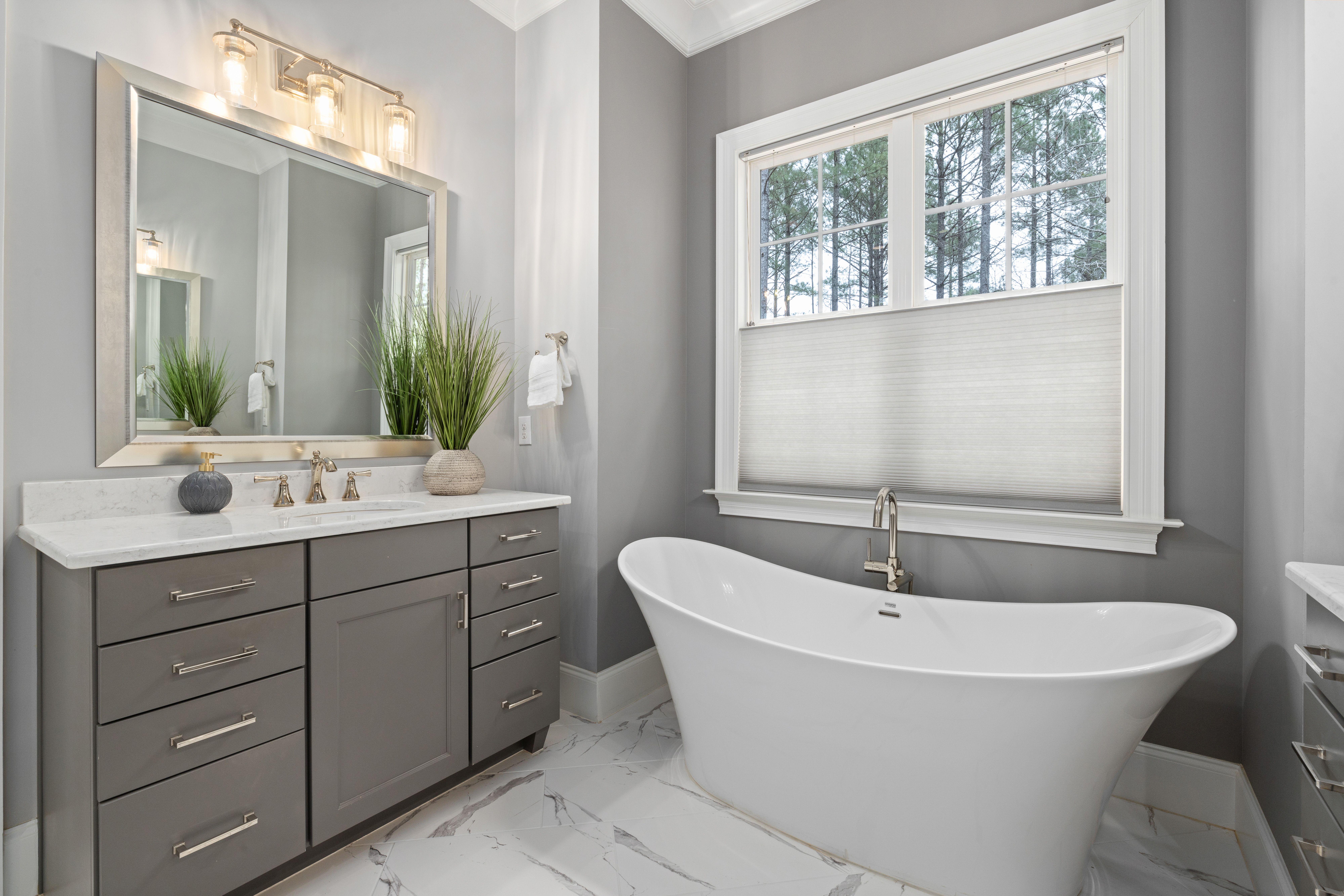 How to Select Lighting Fixtures for a Bathroom Remodel in Los Altos, CA — image by Curtis Adams