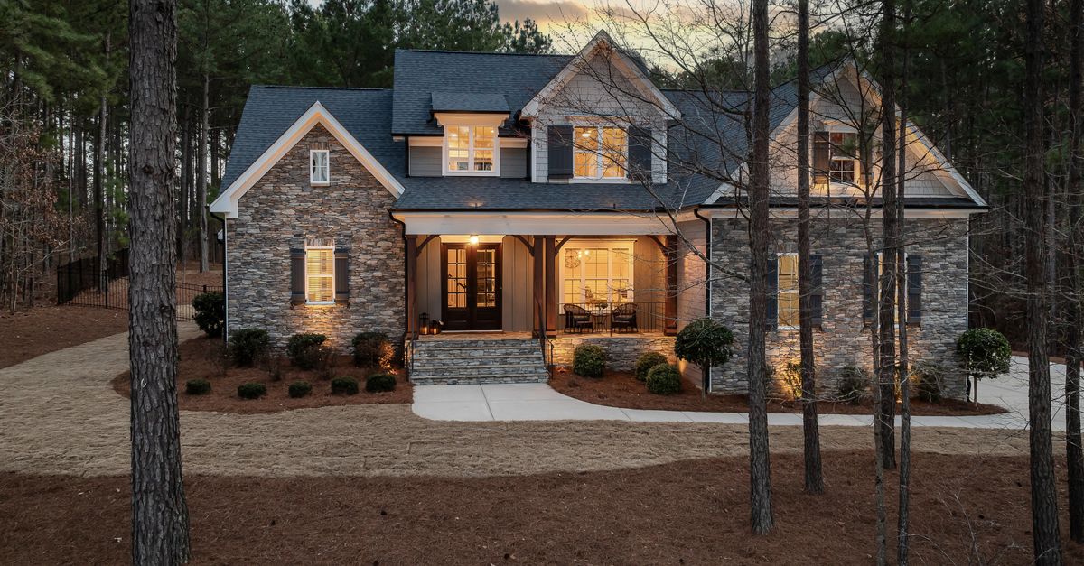 Large American home exterior, the kind of property most exposed to capital gains tax on a sale