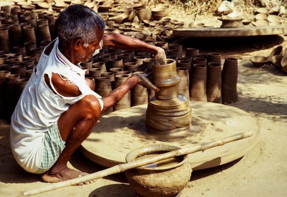 Indian potter tribal
