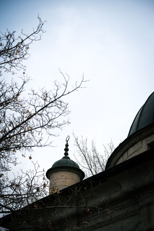 Free Captivating view of Ottoman-style architecture with a clear sky in Kayseri, Turkey. Stock Photo
