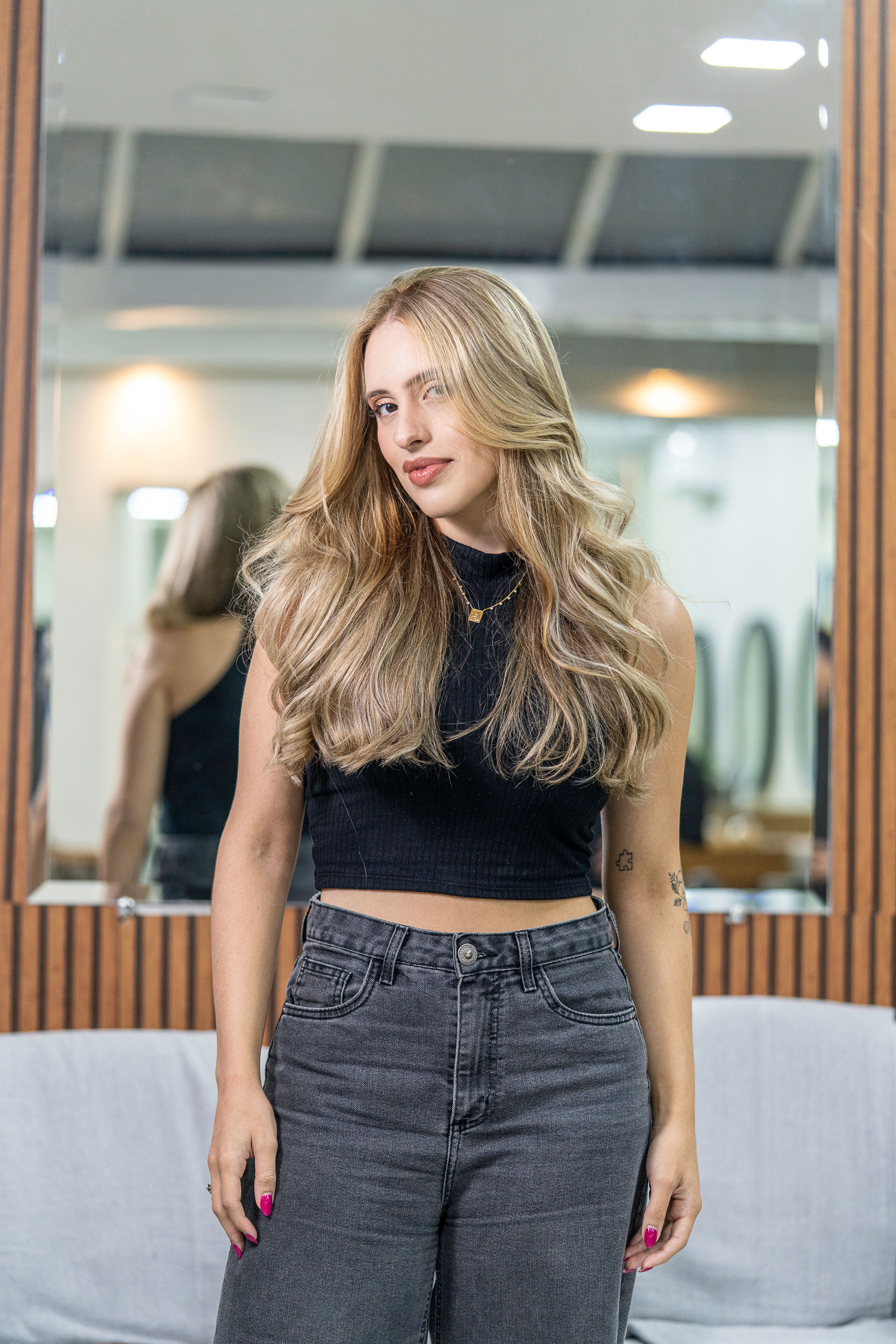 Blonde Hair Styling