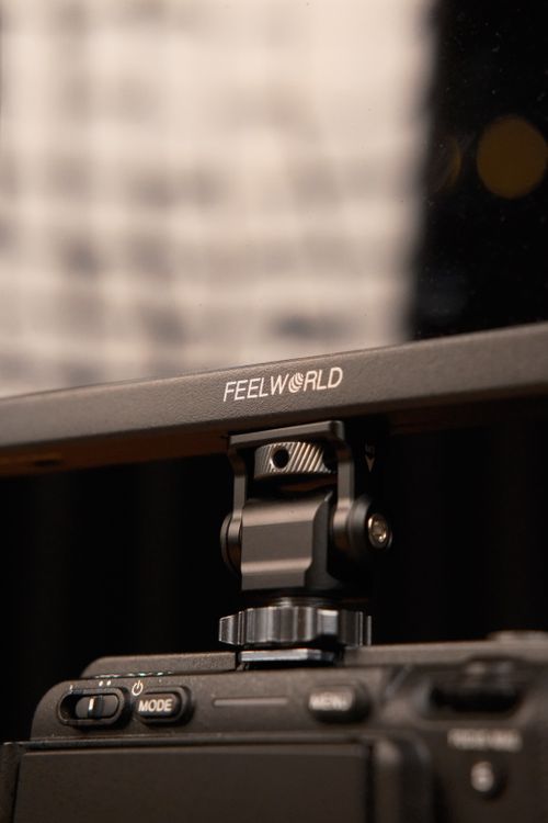 Professional Video Setup with Monitor and Camera · Free Stock Photo