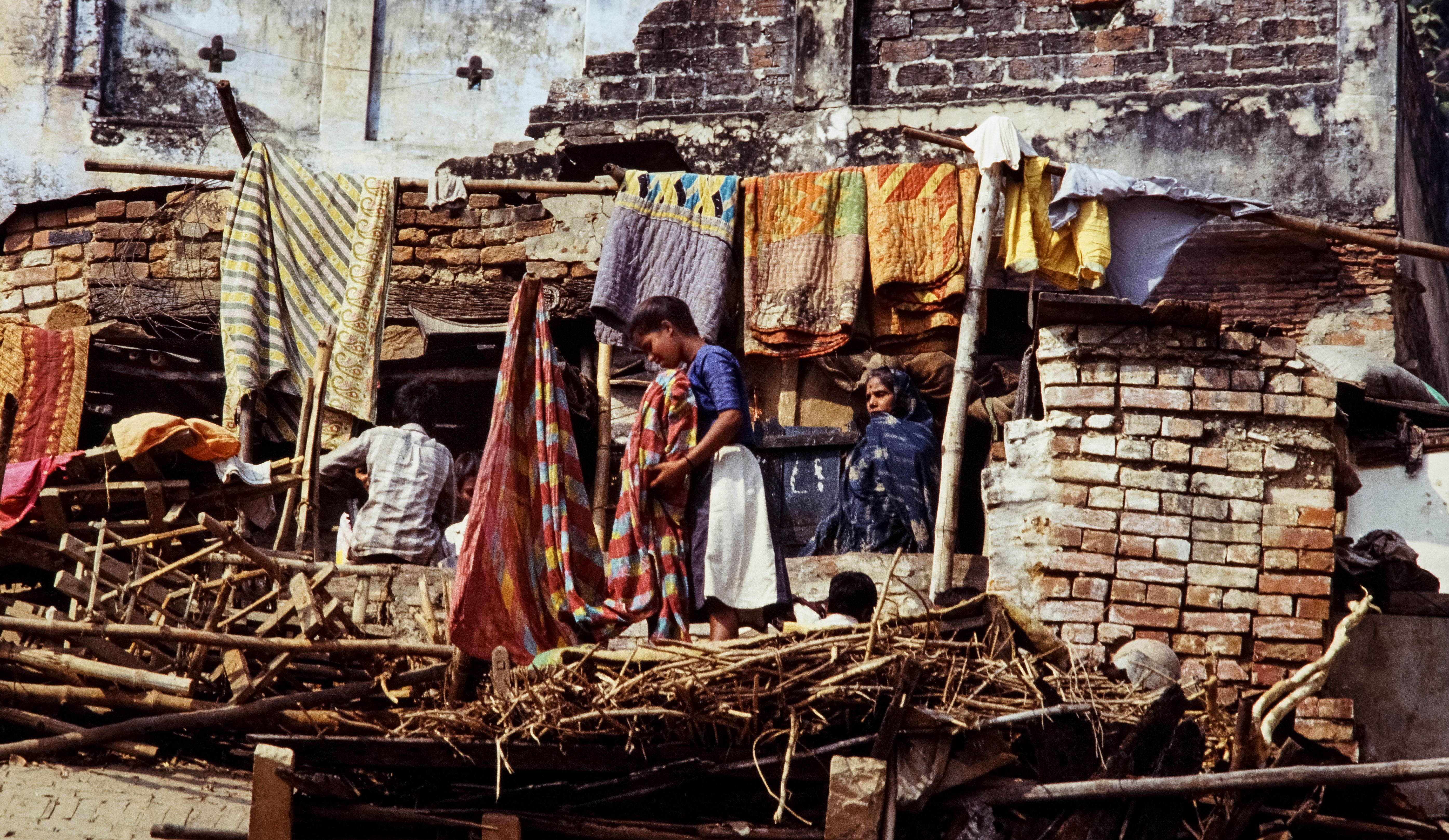 Rustic Scene of Daily Life in Indian Village · Free Stock Photo