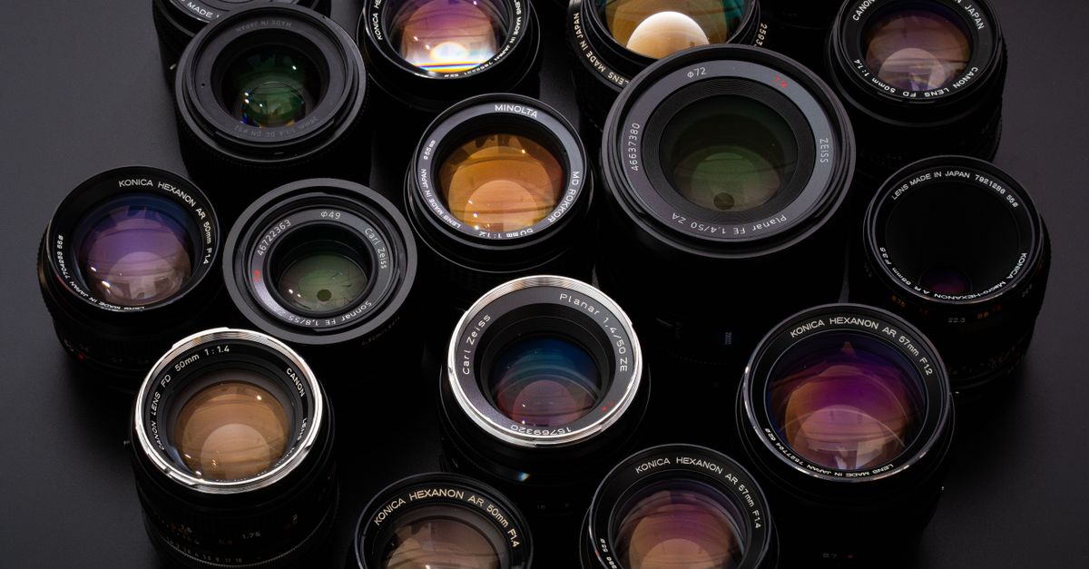 Different Lens Image Different kinds of Camera Lens · Free Stock Photo