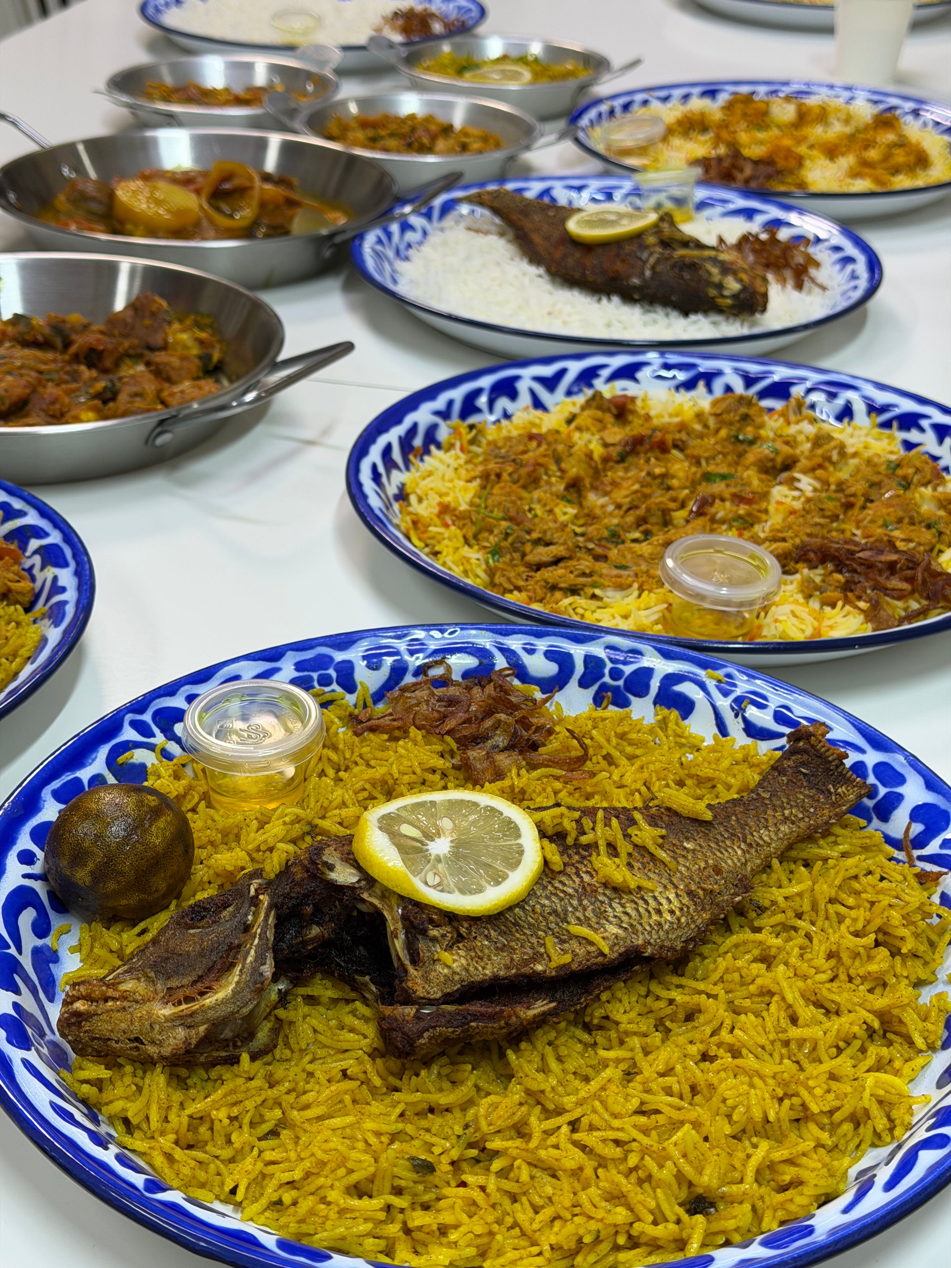 Delicious Middle Eastern Seafood Rice Dish · Free Stock Photo