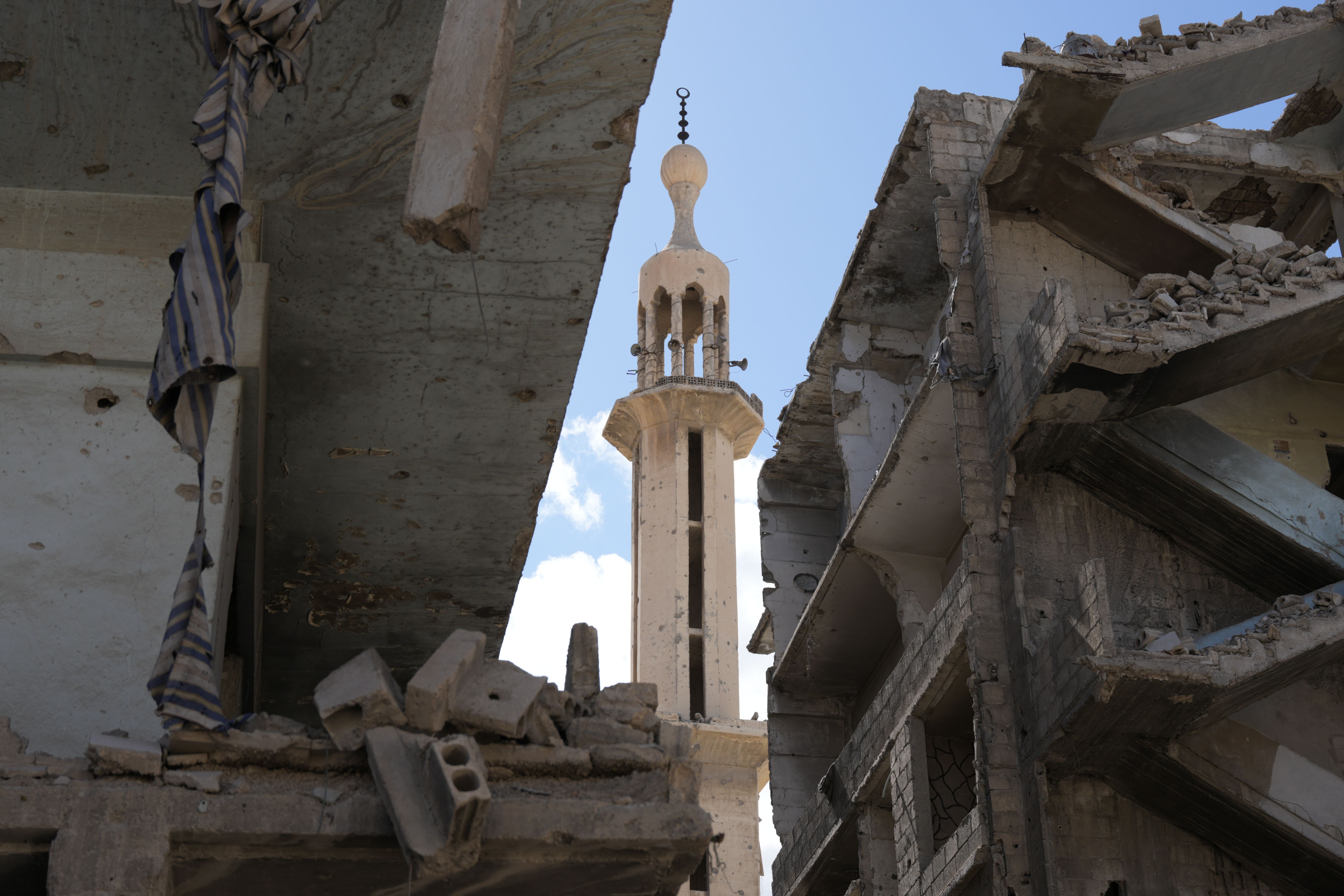 War Machines Trade Fire Over Damascus