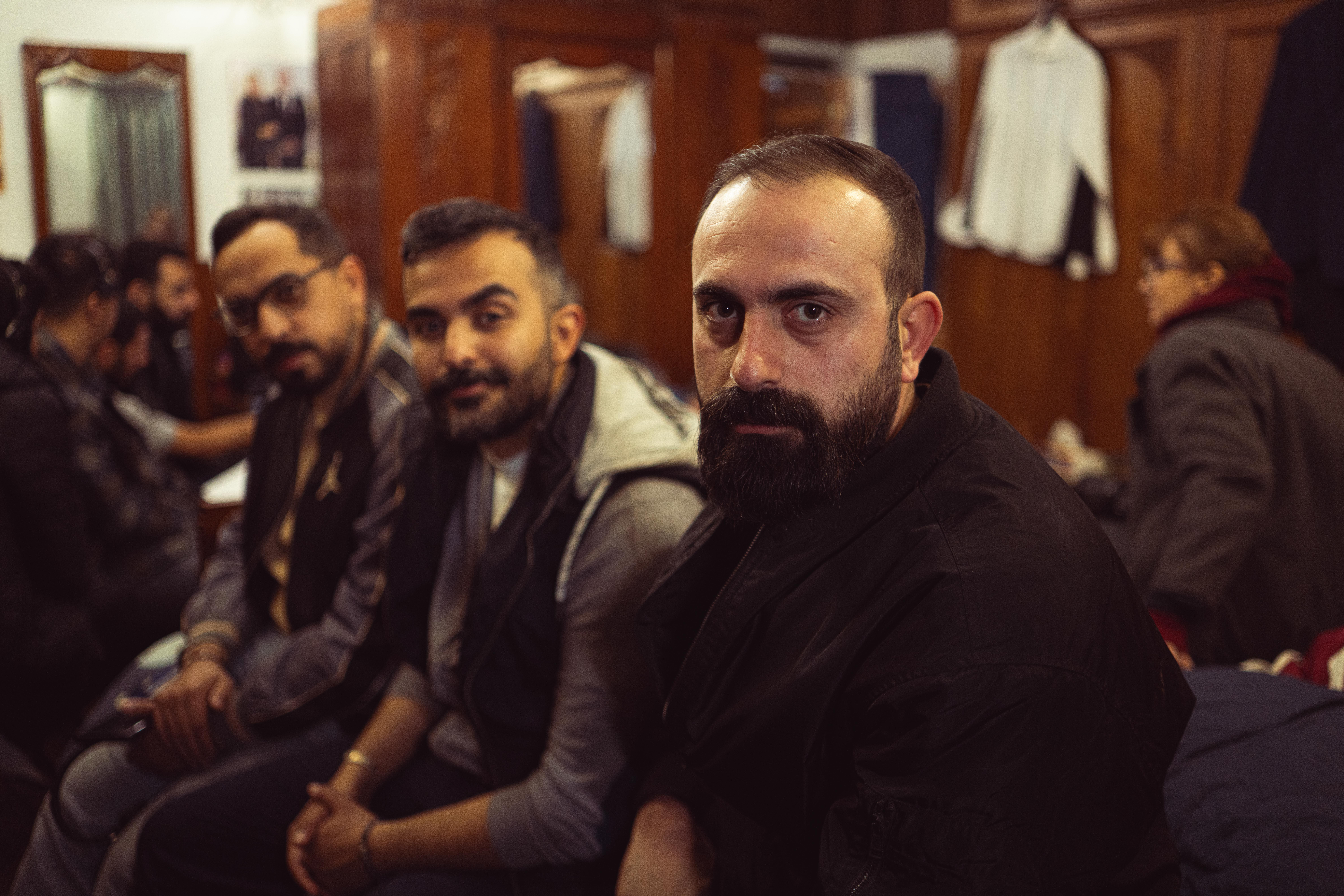Casual Portrait of Bearded Men in Cozy Room · Free Stock Photo