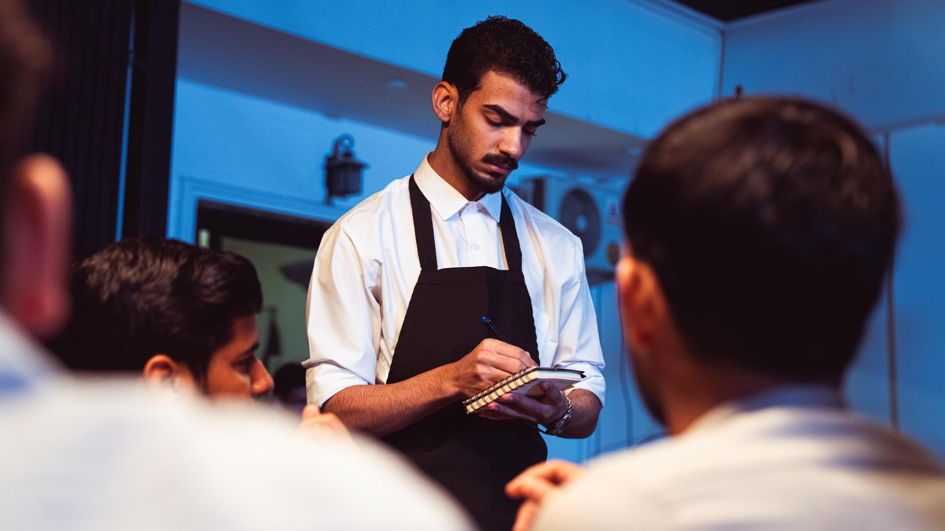Rude to waiters