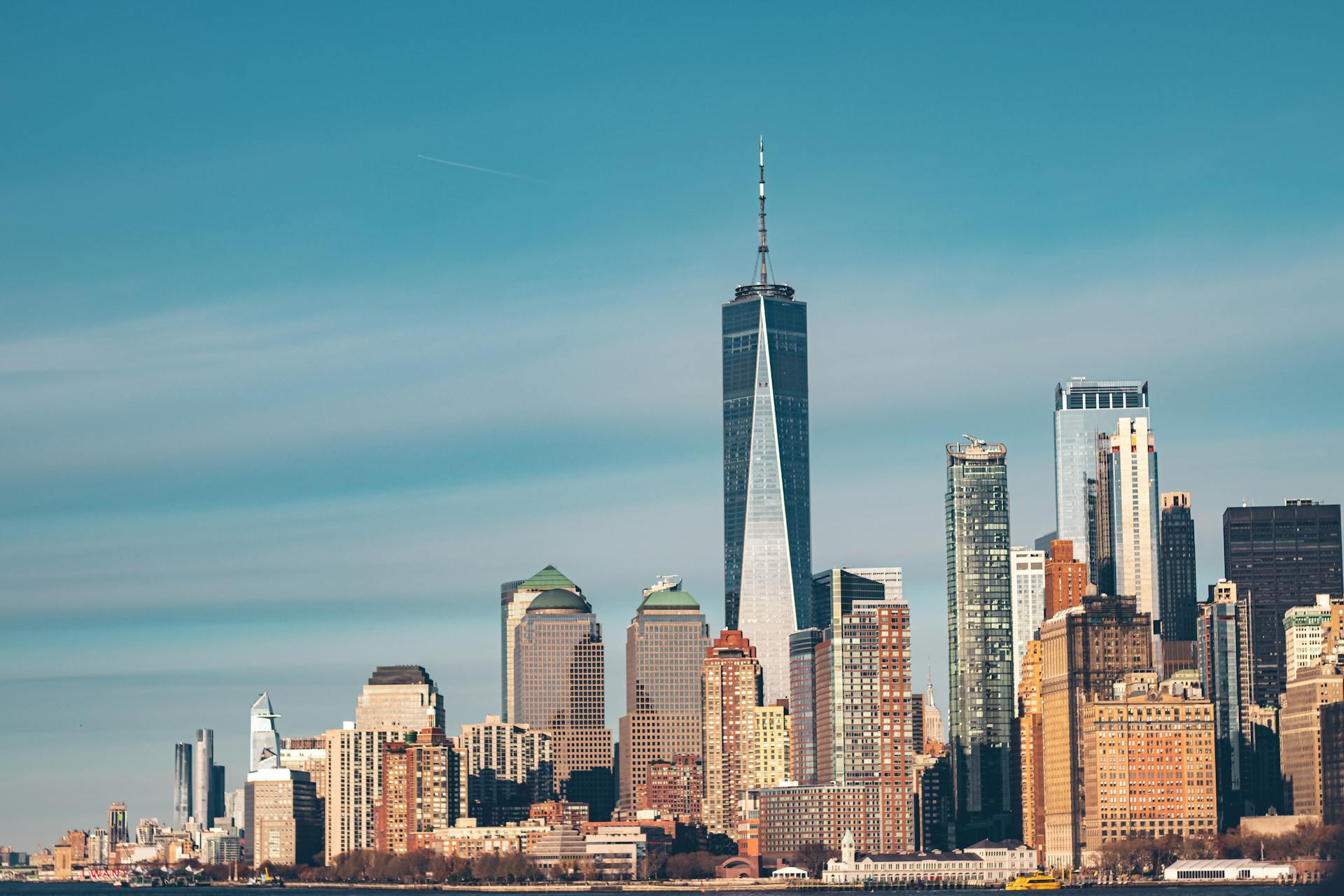 City Skyline Under Blue Sky