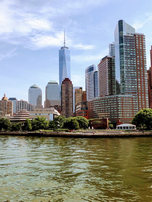 City Skyline Under Blue Sky