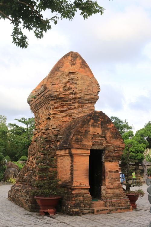 Free Explore the preserved brick architecture of Po Nagar Cham Towers in Vietnam, an ancient historical site. Stock Photo