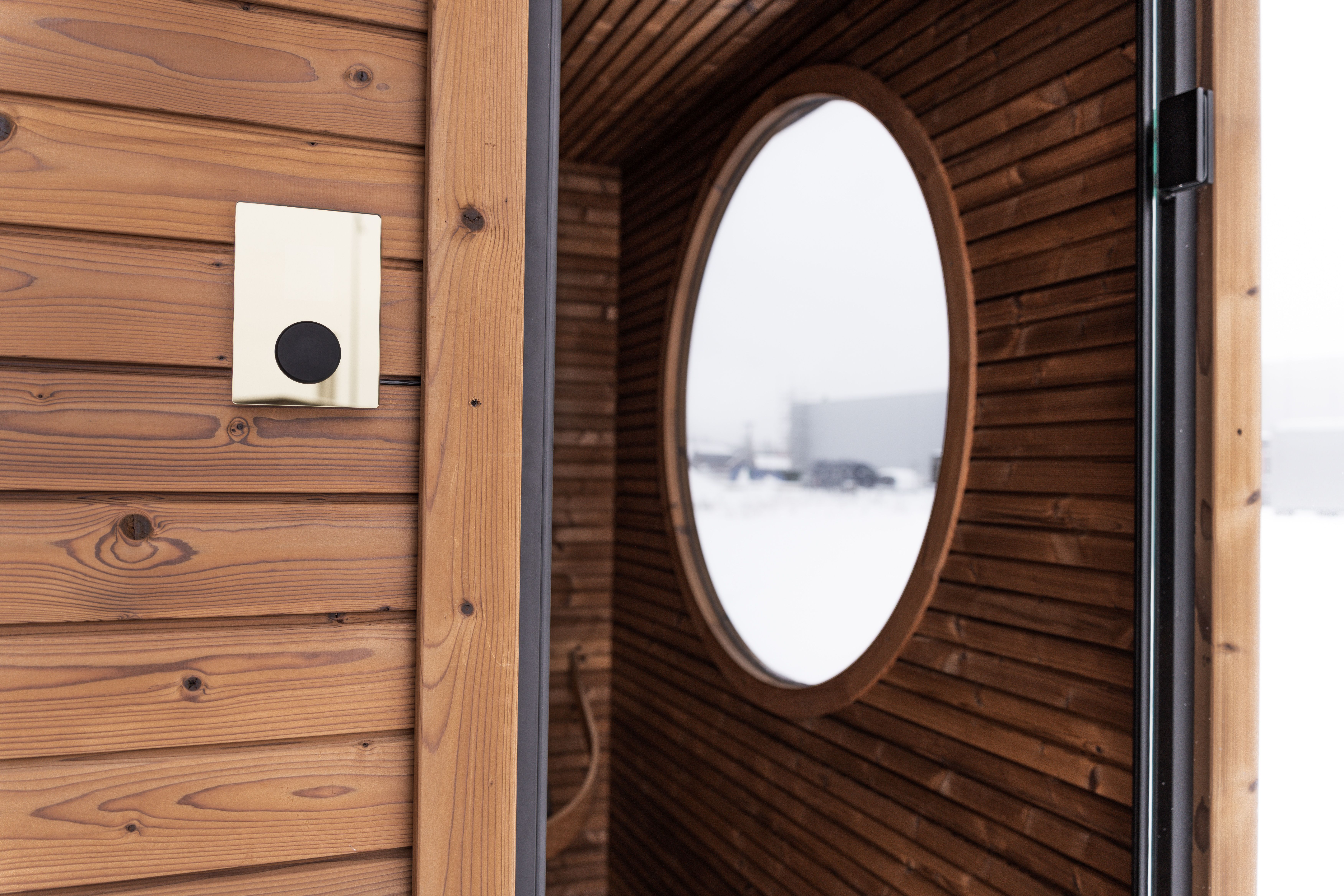 compact 1-person infrared cabin - sauna in apartment