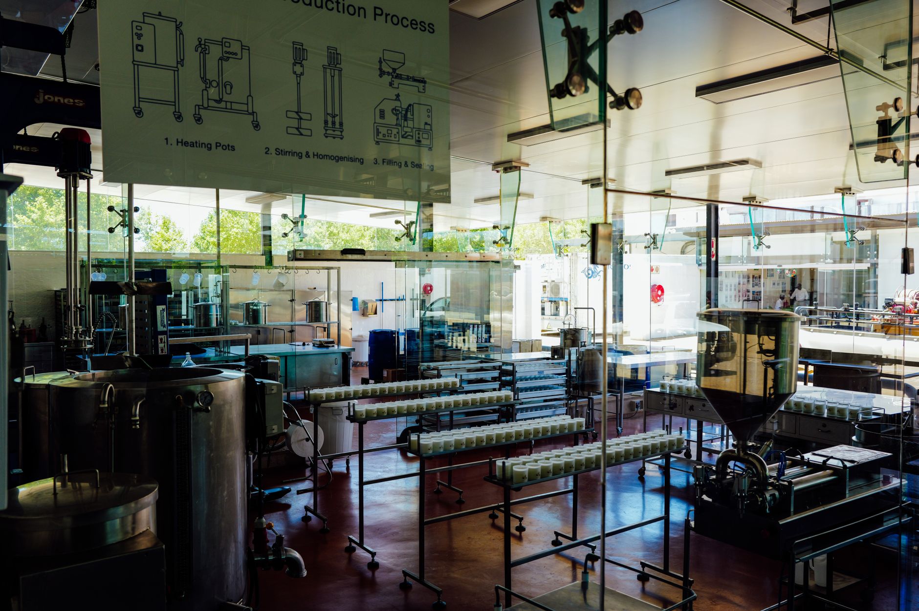 A modern semiconductor fabrication plant, representing Taiwan's critical role in global technology.