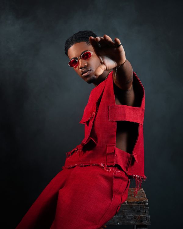 Person In Red Fashionable individual in striking red attire · Free Stock Photo