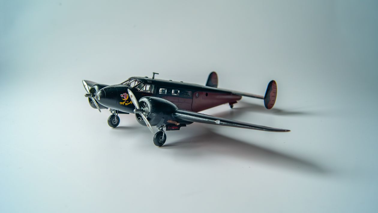 Jet Model Background Detailed Model Aircraft on Studio Background · Free Stock Photo