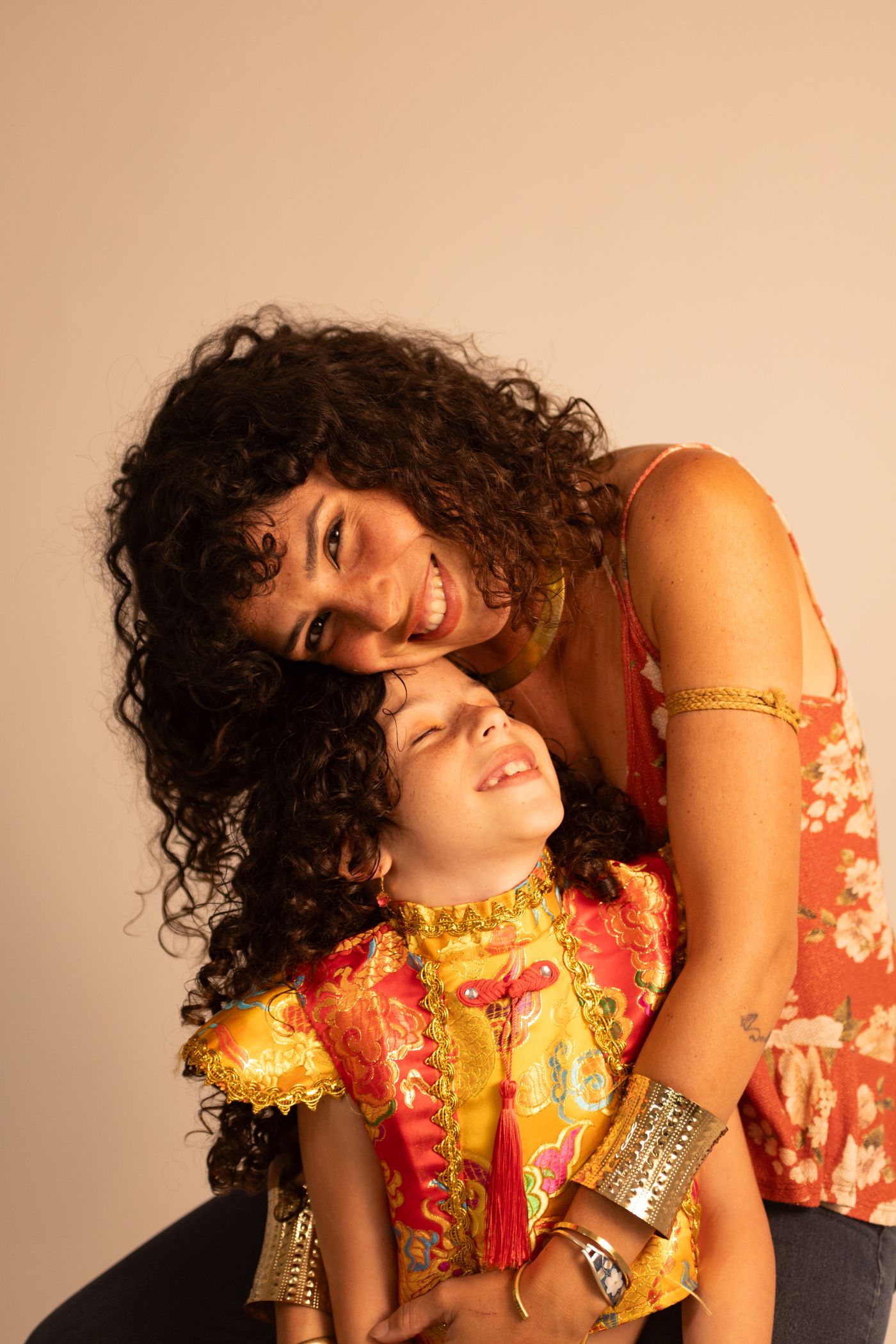 Parent and child talking calmly after big feelings