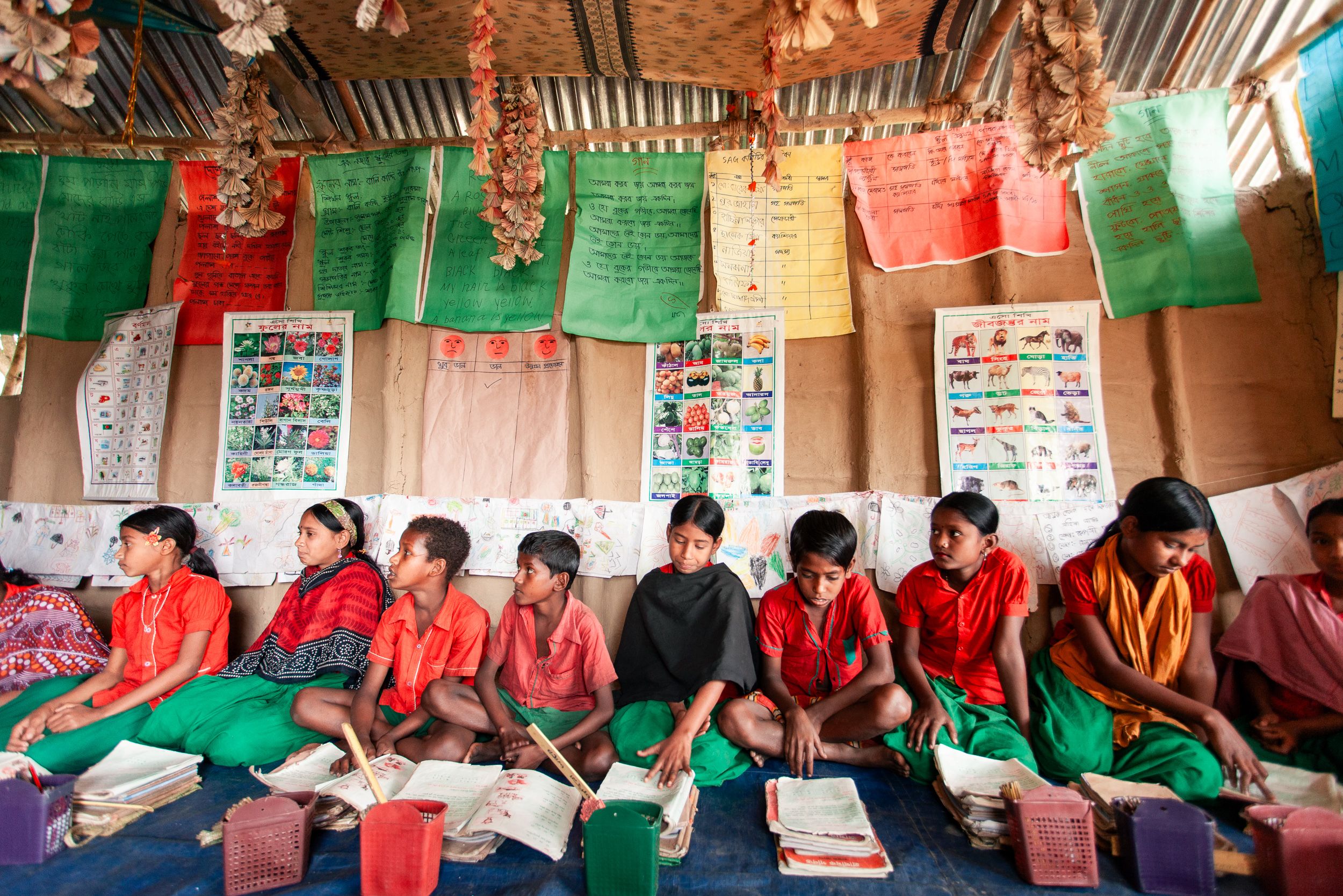 Children Learning in a Rural Bangladeshi School · Free Stock Photo