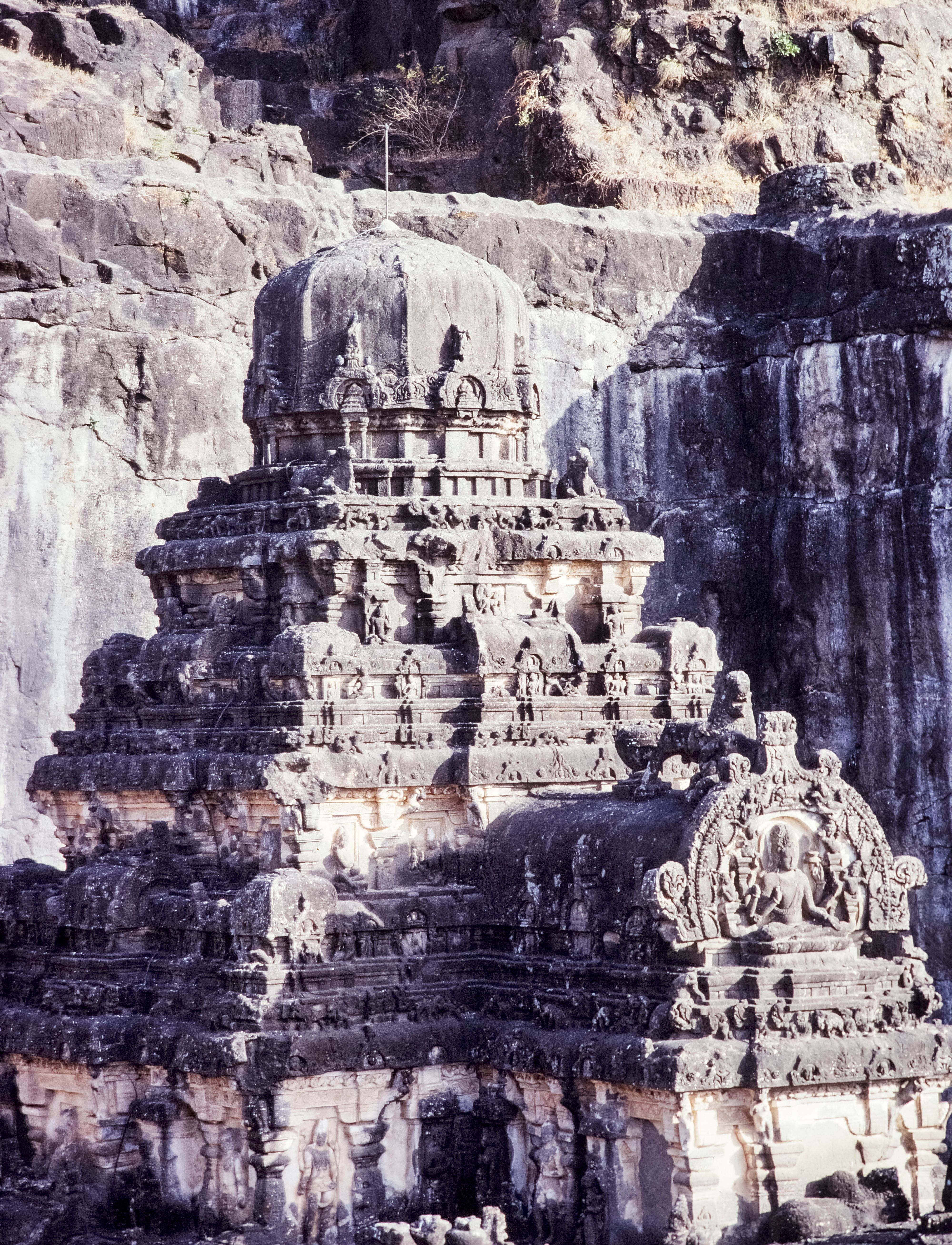 Ancient Rock-Cut Temple Architecture in India · Free Stock Photo