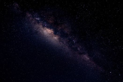 Gorgeous view of the Milky Way galaxy against a starry night sky in Haputale, Sri Lanka.