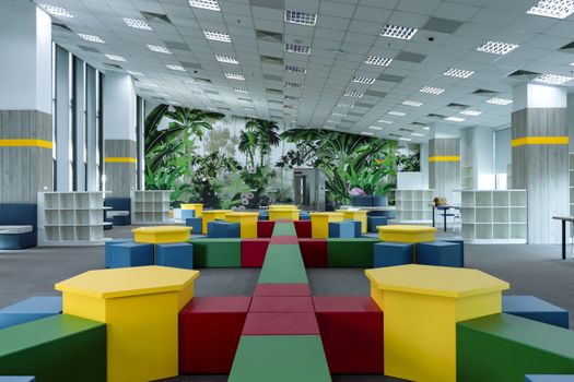 Fasilitas asrama sekolah modern