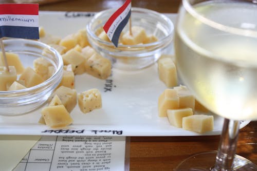 Imagine de stoc gratuită din brânză, brânză și vin, gust