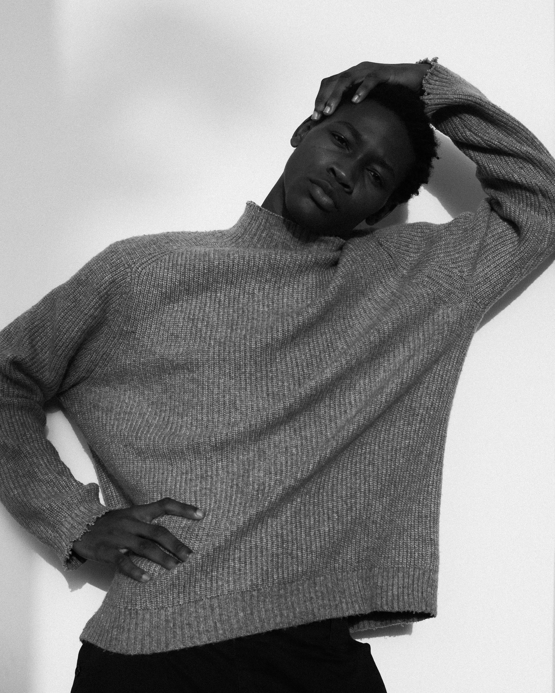 African male fashion portrait