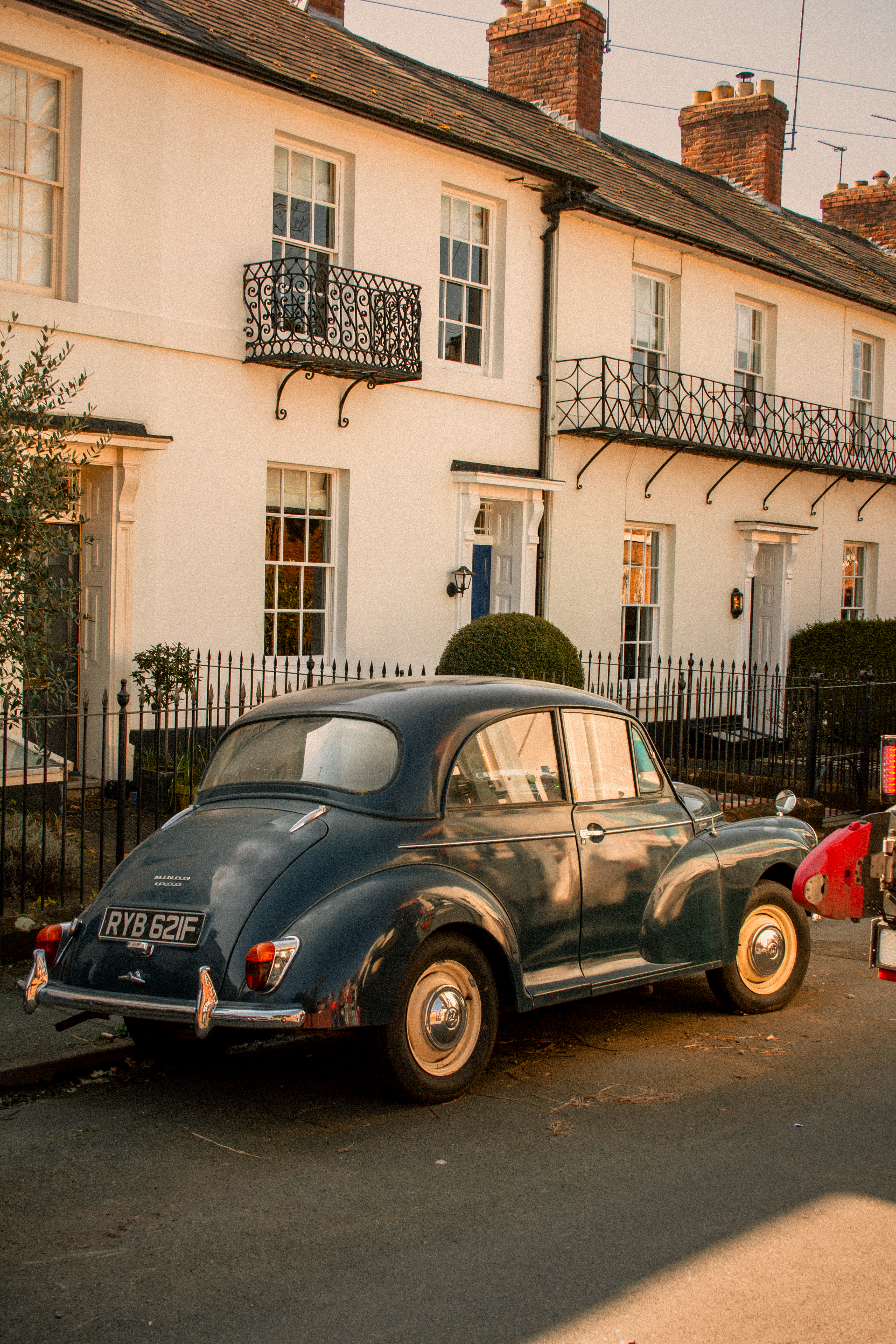 Photo of Parked Volkswagen Beetle in front of Residential Building ...