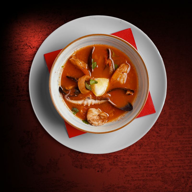 Quick Tomato and Clam Broth