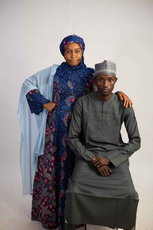 Traditional Attire Portrait of a Couple · Free Stock Photo